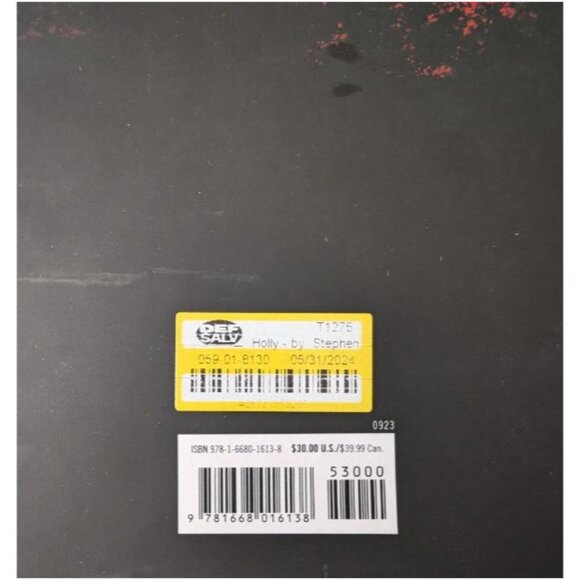 Holly by Stephen King (Hardcover) - Picture 6 of 8